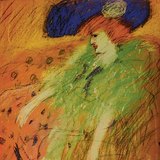 Picasso: Mulher de Chapéu Azul (1910, Impressionismo)