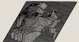 Modelo de bloco geológico 3D