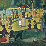 Tarde de domingo en la isla de la Grande Jatte (1884-1886), Seurat