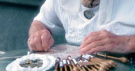 Fabricación del famoso encaje de Bruselas