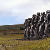 Moai on Easter Island