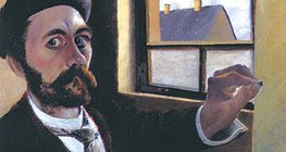 Tivadar Kosztka Csontváry: Auto-retrato (por volta de 1896-1900)