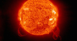 Erupções solares
