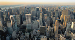 Vista aérea de Manhattan