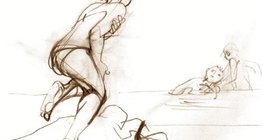 O líquido de evaporação esfria o corpo