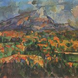 Paul Cézanne: Mont Sainte-Victoire (1904-1906, pós-Impressionismo)
