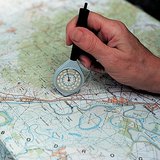 Rueda para medir la distancia en el mapa