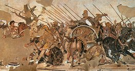 O mosaico de Alexandre (Pompeia, século II aC)