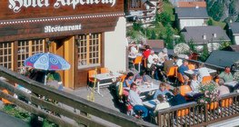 Hotel de montanha na Suíça