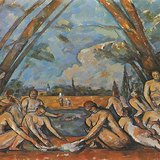 Las grandes bañistas (1898-1905, postimpresionismo), Cézanne
