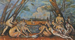 Paul Cézanne: The Bathers (1898-1905, pós-impressionismo)
