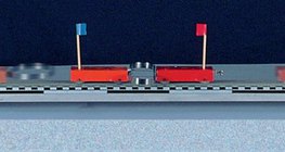 Empurrar dois carros de massa igual com uma mola