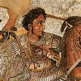 The Alexander Mosaic (Pompeii, c. 2nd century BC, detail)