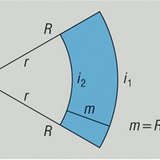 Área del trapecio circular