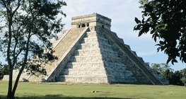 Templo maya en la península de Yucatán