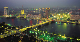Vista do Cairo, a capital do Egito