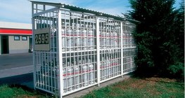 Armazenamento de botijas de gás