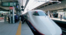 Shinkansen, um trem de alta velocidade japonês