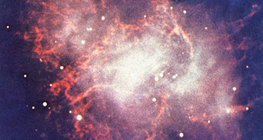 La Nebulosa del Cangrejo es un resto de supernova