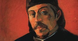 Paul Gauguin: Auto-retrato com paleta (1893. Pós-impressionismo)