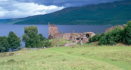 Um prado verde nas zonas climáticas oceânicas