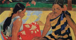 Paul Gauguin: Duas mulheres do Taiti (1892, pós-impressionismo)