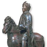 Estátua equestre de Carlos Magno (768-814)