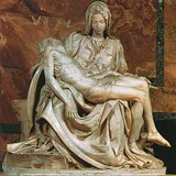 Miguel Ângelo: Pietà (1498-1499, mármore)