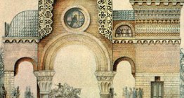 Plano para um portão da cidade em Kiev