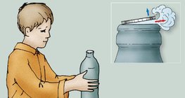 Um experimento para aquecer ar