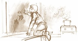 O vapor condensa no vidro frio