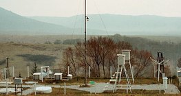 Instalação de medição meteorológica