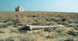 Área semi-árida na Ásia Central