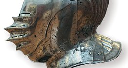 Capacete de cavaleiro (início do século XVI)