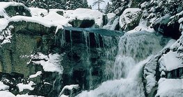 Córrego da montanha nas Tatras