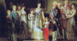 Francisco Goya: Carlos IV de Espanha e Sua Família (1800-1801, Romantismo)