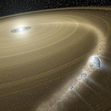 Fragmentos de un cometa