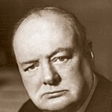 Winston Churchill (1874-1965), primeiro-ministro britânico