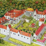 Palacio real de Matías Hunyadi en Visegrád