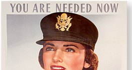 Um cartaz de recrutamento norte-americano