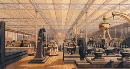 Novas invenções tecnológicas foram introduzidas na Grande Exposição de 1851 em Londres