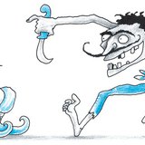 A Bornemissza Gergely által frissen kiszabadított cigány kivont késekkel közeledik a törökhöz