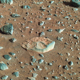 Image of the surface of Mars taken by the Mars rover Spirit Image of the surface of Mars taken by the Mars rover Spirit
