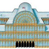 Paxton: Crystal Palace, London (1851, Art Nouveau)