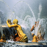Detail of the Latona Fountain in the Gardens of Versailles