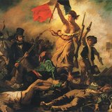 La libertad guiando al pueblo (1831, romanticismo), Delacroix