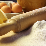 Preparativos para hacer pasteles