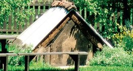 Casa de armazenamento para legumes