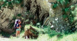 Dobre camadas de rocha