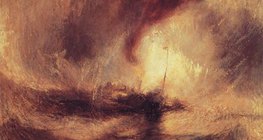 J. M. W. Turner - Tempestade de Neve: Barco a Vapor na Boca de um Porto (1842, Romantismo)